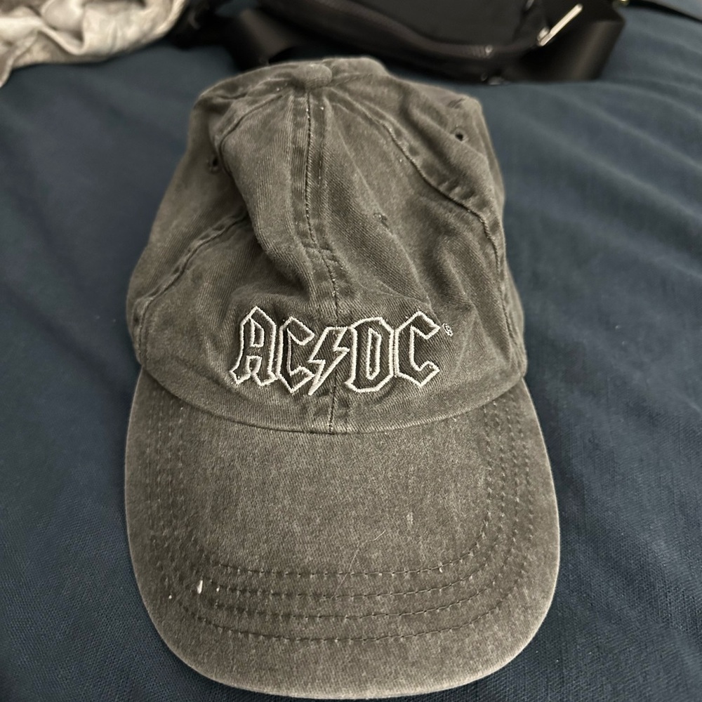 AC/DC Charcoal Black Hat